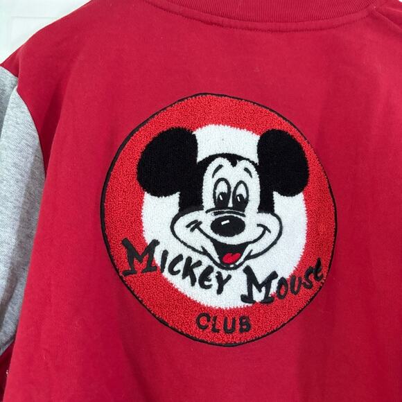 Disney Mickey Mouse Club Varisty Jacket Red XXL NWT - Picture 9 of 11